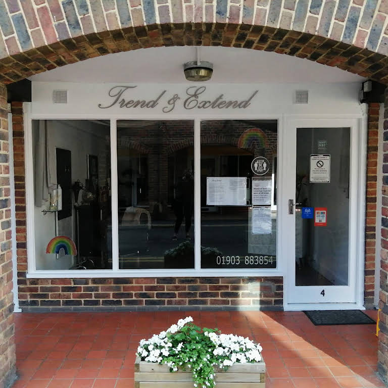 T&E Hair Salon Shop Front Arundel